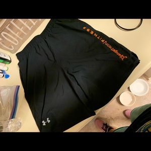 Black Orangetheory Fitness Under Armour Shorts